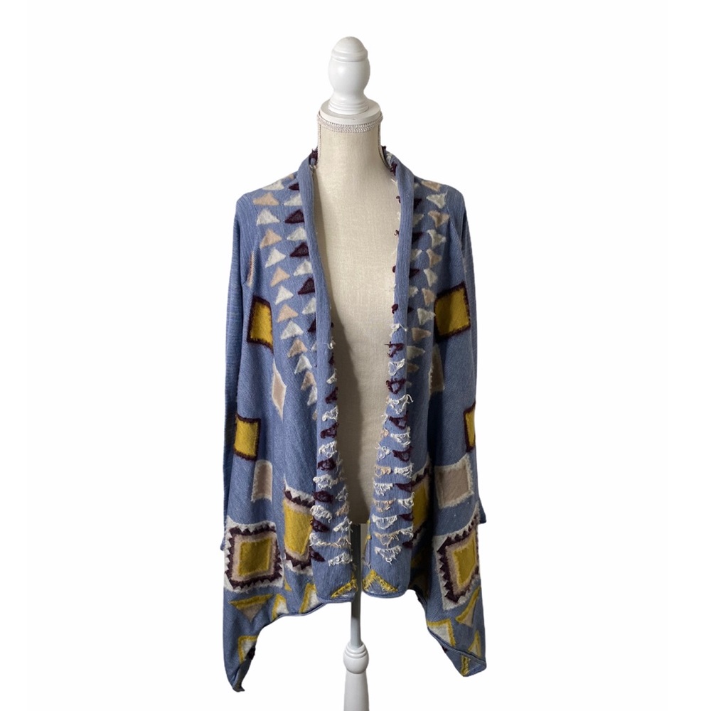 Fiets Voor 2 Southwestern Print Cardigan